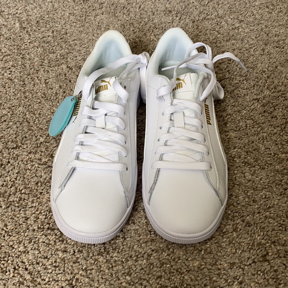 New Puma White Softfoam Sneakers